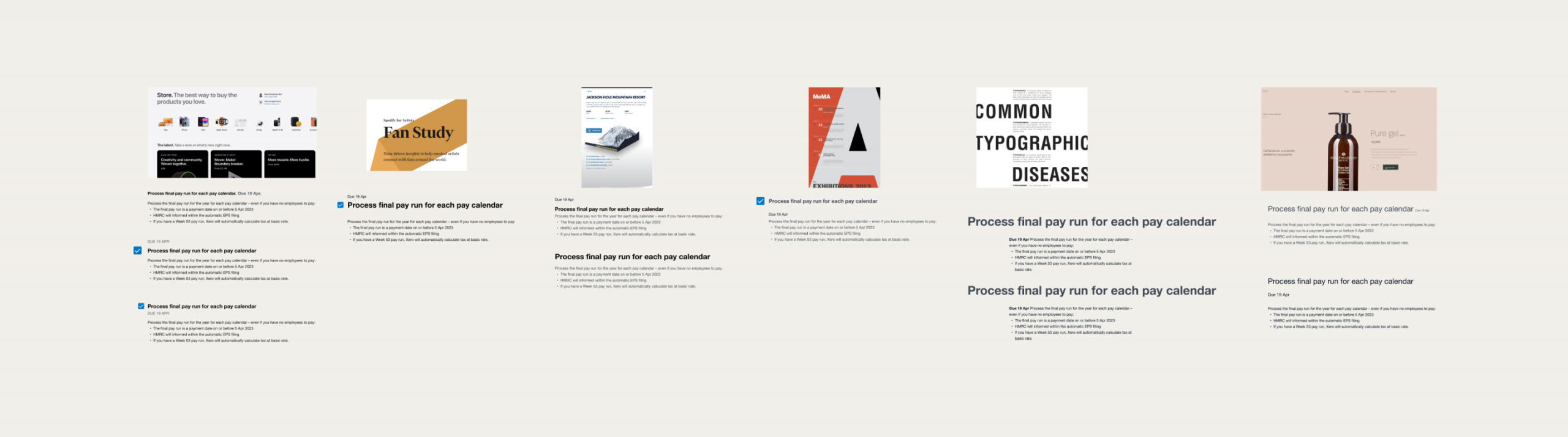 Improving the hierarchy UI experimenting by copying other websites